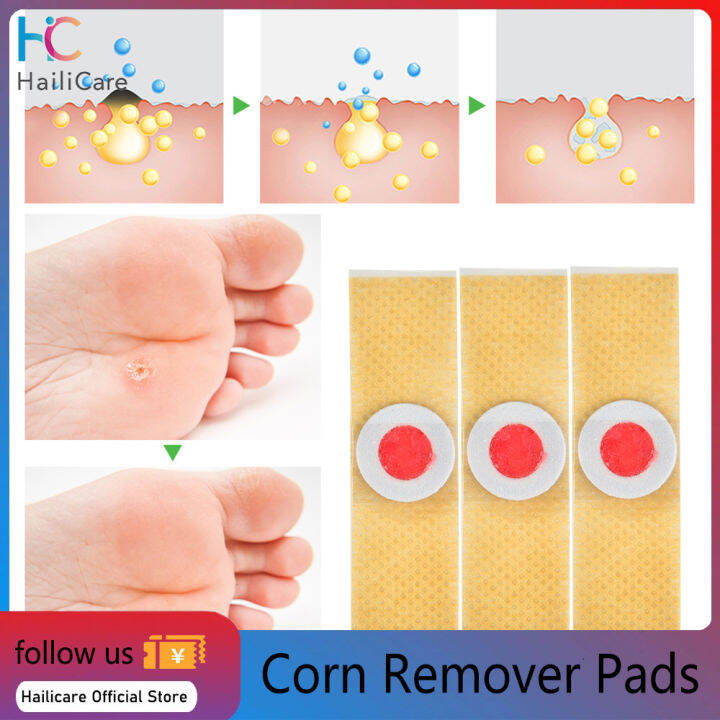 Hailicare Corn Remover Pads Foot Care Stickers Toe Corn and Callus