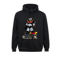 Men Harajuku Hoodies Mazinger Z Cartoon Tshirt Anime Robot Cotton Present Birthday Sportswear Men Crew Neck Size XS-4XL