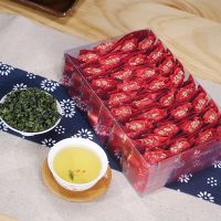 ชาอูหลง Anxi Tieguanyin ออร์แกนิคสีเขียวธรรมชาติพร้อมกล่องรวม250กรัมของจีนภูเขาสูงไทกวนหยินชาจีน