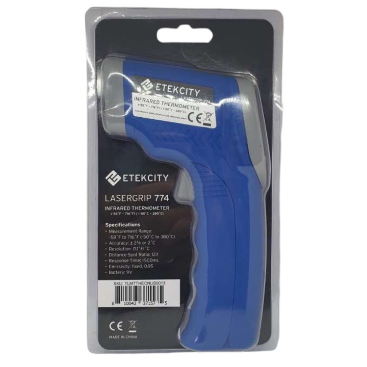 ETEKCITY Lasergrip 774 Infrared Thermometer User Manual