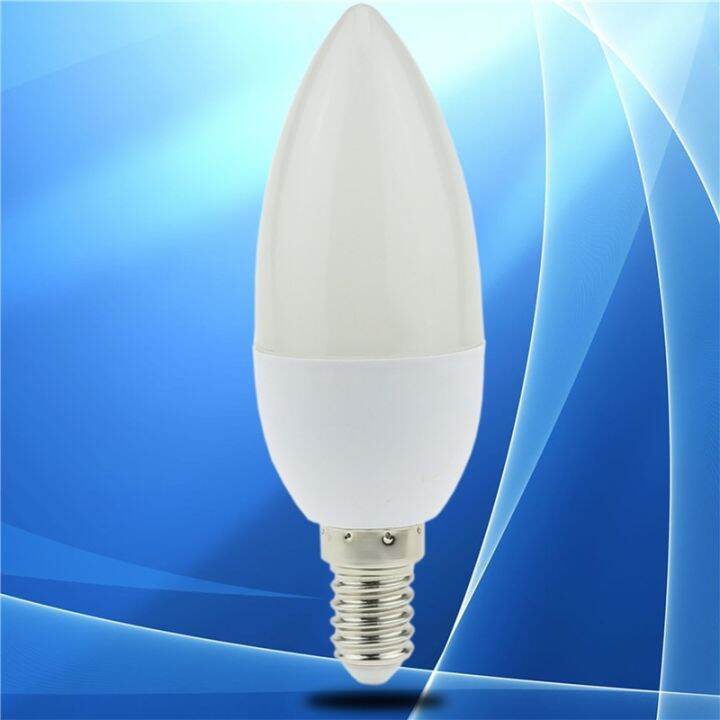 1x 5w 7w 9w Led Candle Bulb E14 220v Save Energy Spotlight Warm/cool White Chandlier Crystal