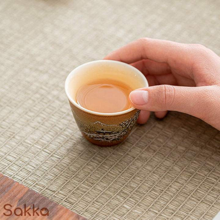 กาน้ำชา-พร้อมถ้วยชา-6ใบ-ชุดน้ำชา-ที่กรองชารูปแบบโม่หิน-เครื่องชงชากึ่งอัตโนมัติ-แก้วชงชา-ชุดชงชา-ที่ชงชา-กาน้ำชาแบบจีน-กาน้ำชาเซรามิค-กาน้ำชาแบบกรอง