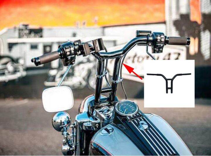 Custom Handlebars For HarleyDavidson 32Mm 12“ DS Gangster Elevated Ape