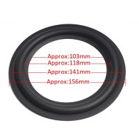 2PCS 6 INCH 6.5 INCH 141CM Rubber Woofer Speaker Foam Side KTV Speaker Repair Accessories Sponge Side Edge Ring Circle