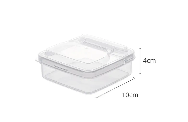 Gerich Cheese Storage Container Lid Fridge Food Butter Fresh Fruit Sealed  Box 