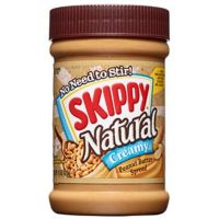 Skippy Natural Creamy Peanut Butter 425g. สกิปปี้ เนเชอรัล ครีมมี่ เนยถั่วชนิดละเอียด