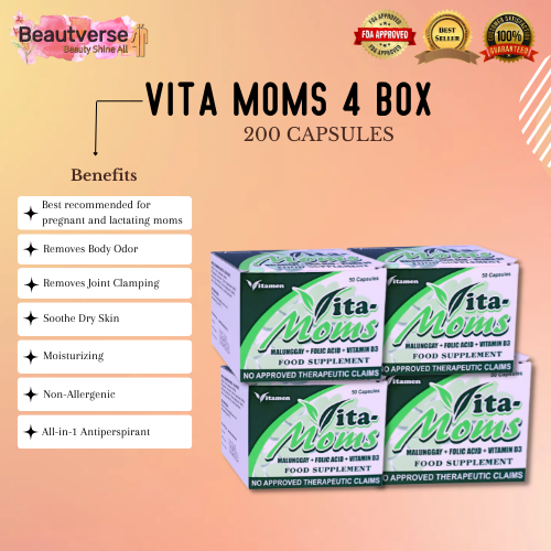 VITA MOMS MALUNGGAY FOOD SUPPLEMENTS (200 CAPSULES) / MOTHER MILK ...