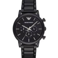 Emporio Armani  AR1895  Mens Chronograph Black Stainless Steel Watch