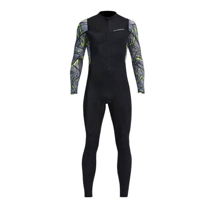 men-scuba-wetsuit-front-zip-diving-rash-guards-surfing-swimming-scuba