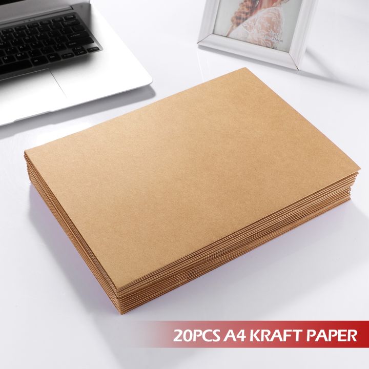 20pcs-a4-kraft-paper-file-folder-kraft-paper-document-folder-office-file-bag-portable-file-bag-kraft-paper