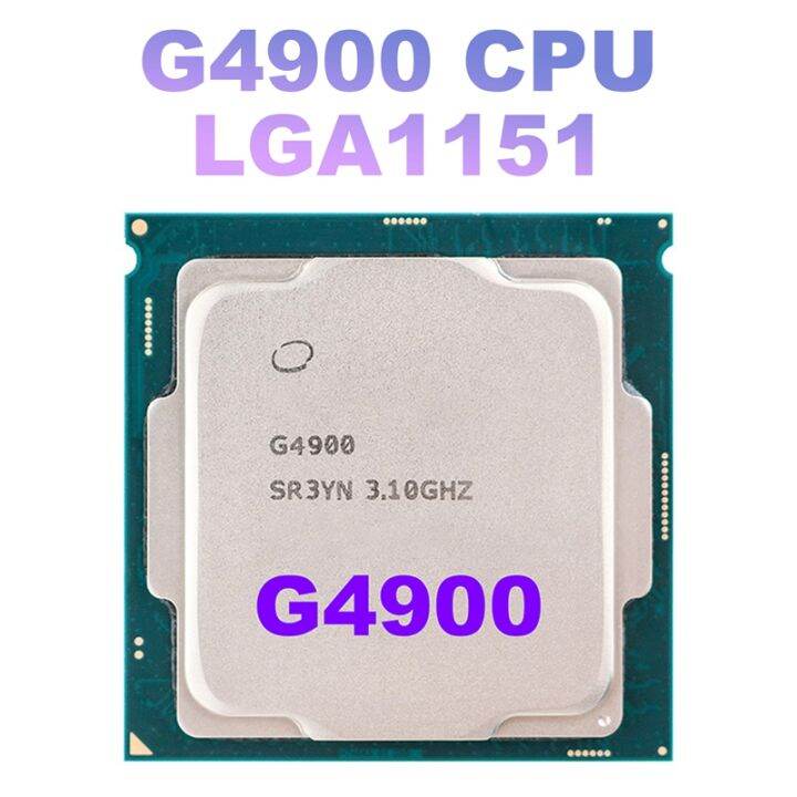For Celeron G4900 CPU LGA 1151 Processor Dual Core DualThread 14Nm 2MB