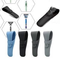 【YF】 Razor Case Travel Holder For Manual Double Edge Safety Silicone Barber Shaver Beard Clipper Storage Bag