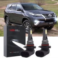 New ชุดหลอดไฟตัดหมอกฮาโลเจน LED แบบเปลี่ยน สําหรับ Toyota FORTUNER 2016 -2019 2016 2017 6000K