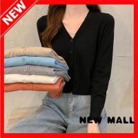 NEW MALL เสื้อคลุมหญิง เสื้อคุม เสื้อคลุมแขนยว เสื้อกันแดด ผู้เสื้อคลุม สไตล์เกาหลี สำหรับผู้หญิง เสื้อคลุม เสื้อคลุม เสื้อคลุมบาง 082601