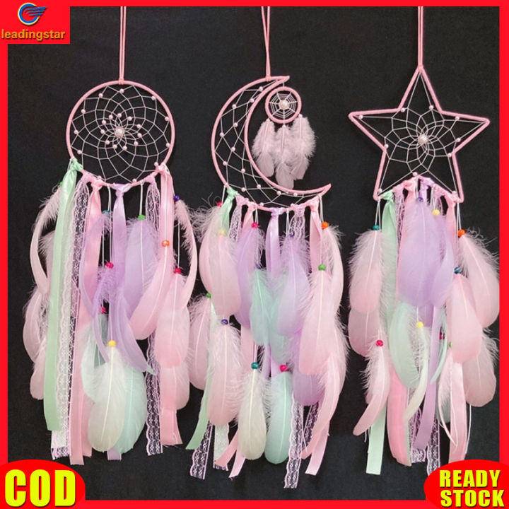 leadingstar-rc-authentic-3-pieces-dream-catcher-moon-sun-star-handmade-traditional-design-dreamcatcher-for-wall-hanging-home-decoration