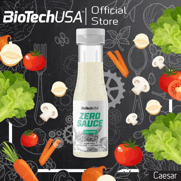 biotechusa-zero-sauce-350ml-ceasar-ซอสรสซีซ่า-น้ำสลัด-ราด-จิ้ม-หมัก-ปรุงอาหาร-ไม่มีน้ำตาล-คีโตทานได้-health-foods