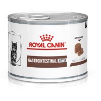 อาหารลูกแมวระบบทางเดินอาหาร หลังหย่านม ถึง อายุ 1 ปี  / Royal Canin Gastrointestinal Kitten 195 G. (จำนวน 12 กระป๋อง)