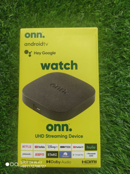 Onn streaming box android box 4K | Lazada