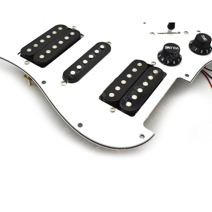 3-ply-hsh-loaded-prewired-electric-guitar-pickguard-11-hole-hsh-pickups-pre-wired-single-coil-humbucker-magnet-pickups