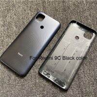 ฝาครอบกระจกด้านหลังสำหรับ Xiaomi Redmi 9C เคสคุณภาพสูง6.53นิ้วใหม่ M2006C3MG M2006C3MT