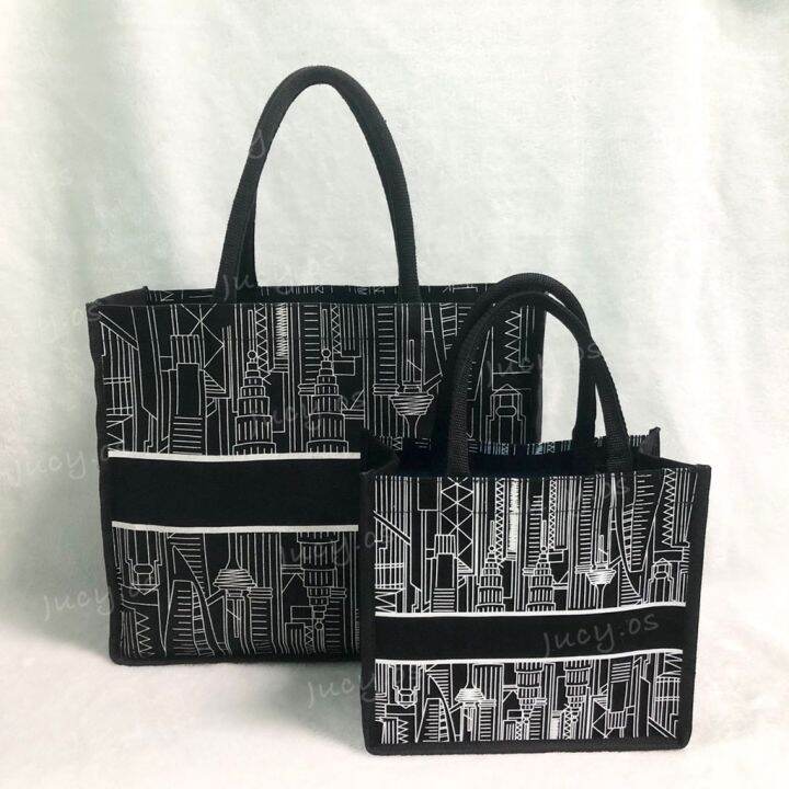 KLCC Big Tote Bag A3 Size Beg Tangan Wanita Hadiah Murah Korean Style