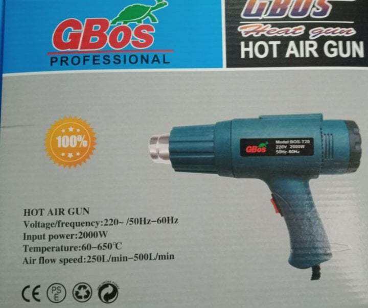 Heat gun 2000 watts (Gbos) Lazada PH