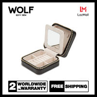 กล่องเครื่องประดับ WOLF1834 รุ่น CAROLINE ZIP TRAVEL CASE (BLACK)