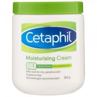 Cetaphil Moisturising Cream 550g เซตาฟิล ครีม บำรุงผิวหน้าและผิวกายอย่างอ่อนโยน นำเข้าจากออสเตรเลีย แท้ 100%