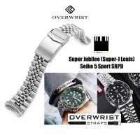 สายนาฬิการุ่น Miltat Strapcode Super Jubilee (Super-J Louis) for Seiko 5 sports