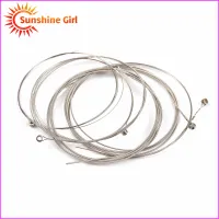 6 PCS Electric Guitar Strings (E-B-G-D-A-E) Steel Wire Strings Set Guitar Replacement Parts