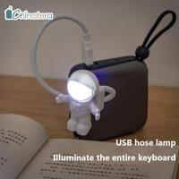 [Chinatera] USB Night Light LED Astronaut Lamp Desk Lamp Flexible LED Nightlight 5V Reading Table Light Space Man Decoration Lamp for Laptop Computer