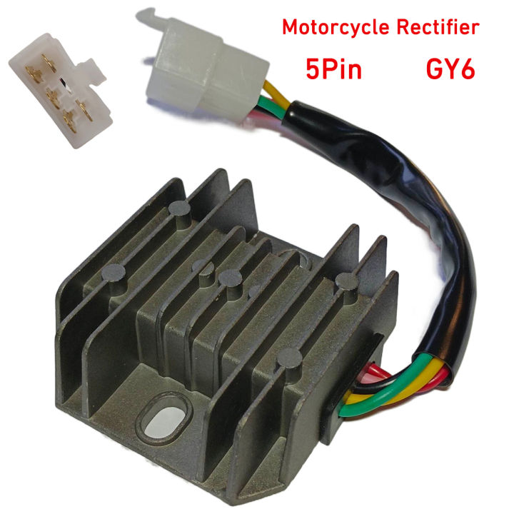 Original Universal GY6-5 Wire Rectifier Regulator For CG125 FXD125