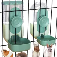 Cage Food Bowl Dog Feeding Station Ferret Cage Accessories