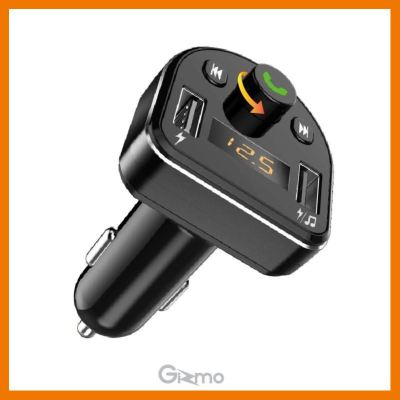 HOT!!ลดราคา Gizmo GG-006 3.1A MAX ที่ชาร์จมือถือในรถ ที่รับสัญญาณบลูทูธในรถ Car Bluetooth Charger ##ที่ชาร์จ แท็บเล็ต ไร้สาย เสียง หูฟัง เคส Airpodss ลำโพง Wireless Bluetooth โทรศัพท์ USB ปลั๊ก เมาท์ HDMI สายคอมพิวเตอร์