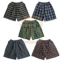 (HARGA BORONG) Seluar Pendek ak Dewasa Lelaki Men ak Short Pants Plaid Seluar Pendek Murah CH7515