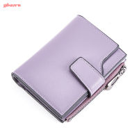 GDS Buckle Zipper Short Women S Wallet การออกแบบความจุขนาดใหญ่เหมาะสำหรับ Daliy Life 【การจัดส่งที่รวดเร็ว】