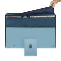 รองเท้าบู๊ตยืดหยุ่นกันน้ำป้องกันรอยขีดข่วนสก์ท็อปจอแสดงผล iMac 24 นิ้วบางทำความสะอาดง่ายหนังเทียมป้องกัน