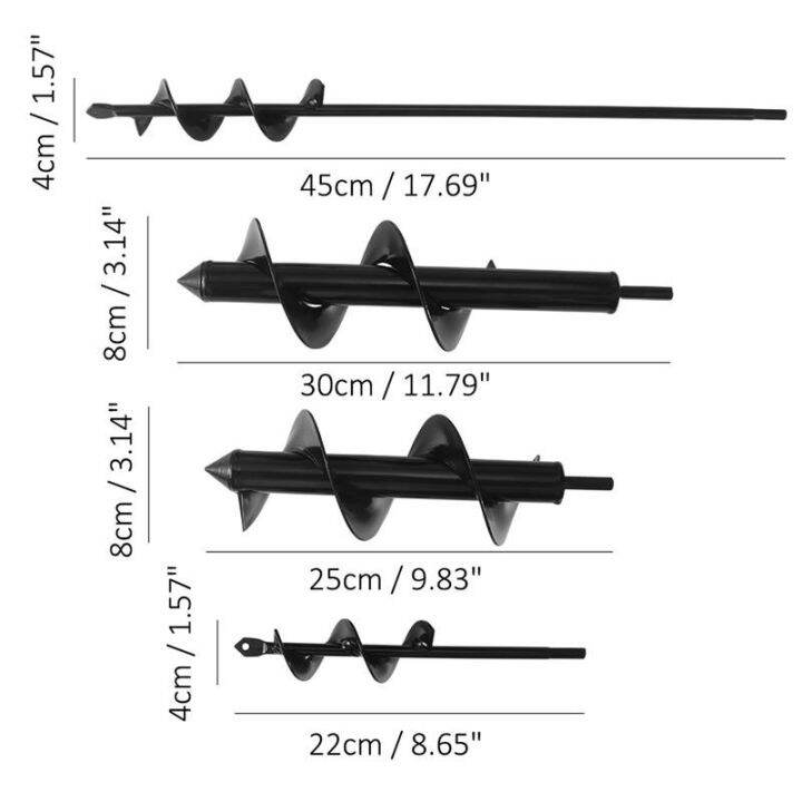 worth-buy-เครื่องเจาะสวนเกลียวหัวเจาะรอโตกระถางต้นไม้หลอดไฟเจาะเพลาเครื่องเจาะสำหรับสนามทำสวนเครื่องนอนเครื่องมือขุดเจาะปลูกหลุม
