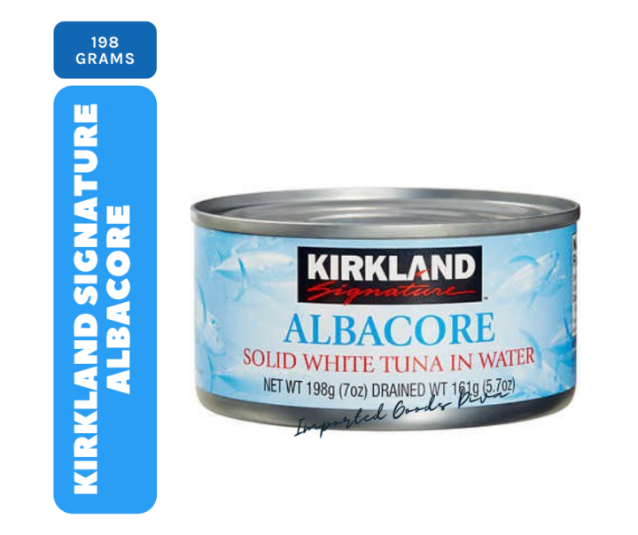 Kirkland Signature Albacore Solid White Tuna in Water, 198g Lazada PH