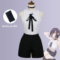 New Chainsaw Man Reze Cosplay Costume Outfits Shirt Women Uniform Halloween QC7311128