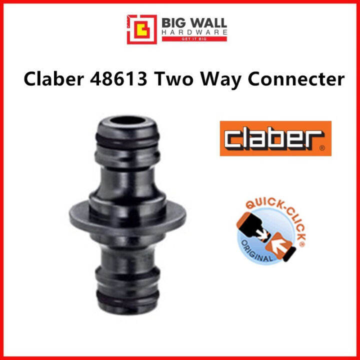 Rubinetto Per Micro Tubo 1/4” Claber 91270 – Valvola Intercettazione Per Irrigazione (5 Pezzi)