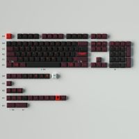 GMK Red Dragon Large Set Cherry Profile PBT Keycap DYE-SUB Keycaps For Mechanical Gaming Keyboard 61/64/68/75/84/87/96/980/100