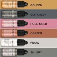 15 ml/60 ml METALLIC Art หมึกแอลกอฮอล์เรซิ่นเม็ดสี Diffusion Liquid เรซิ่นสีย้อมสำหรับ DIY อีพ็อกซี่เรซิ่นเครื่องประดับทำหัตถกรรม-GSDDA