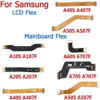 Samsung A10S A20S A30S A40S A50S A60S A21s A70Sเมนบอร์ด FPC จอแสดงผล LCD เชื่อมต่อสายพานเมนบอร์ดสำหรับ