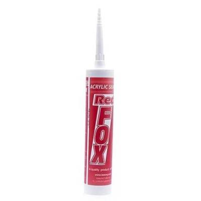 กาวซิลิโคน อคีลิค อคิลิค (Acrylic Sealant) Redfox ยาเเนวกระเบื้อง อุดรอยเเตกผนัง ขนาด 430 กรัม ใหญ่