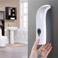 【cw】 Dispenser Wall Mounted Plastic Shower Gel Detergent Shampoo Bottle Hotel Accessories