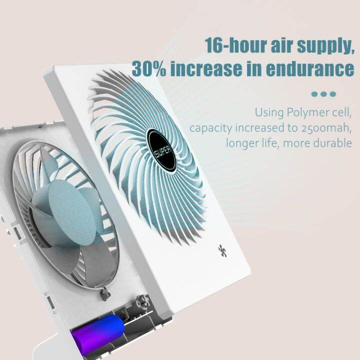 new-usb-5-gear-fan-office-desktop-electric-fan-charging-portable-mini-dormitory-quiet-rechargeable-desktop-small-fan