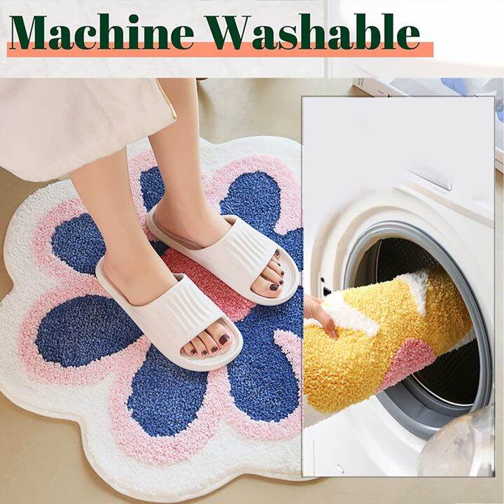 bathroom-soft-shape-flower-rug-non-slip-mat-bath