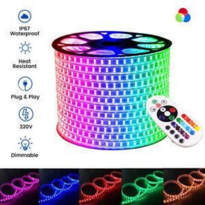 [ USL ] RGB Led strip / Rope light 220V IP65 Cove / Ceiling light