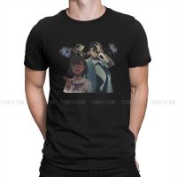 Summertime Rendering Tshirt For Men Summertime Render Fireworks Anime Manga Classic Basic Leisure Tee T Shirt Novelty Loose